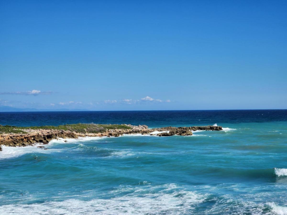 Beachfront Apartment, Quiet 4 Beds, 1 Bath, Ac, Wi-Fi, Hot Water, In Paraiso Near Los Patos Exteriér fotografie