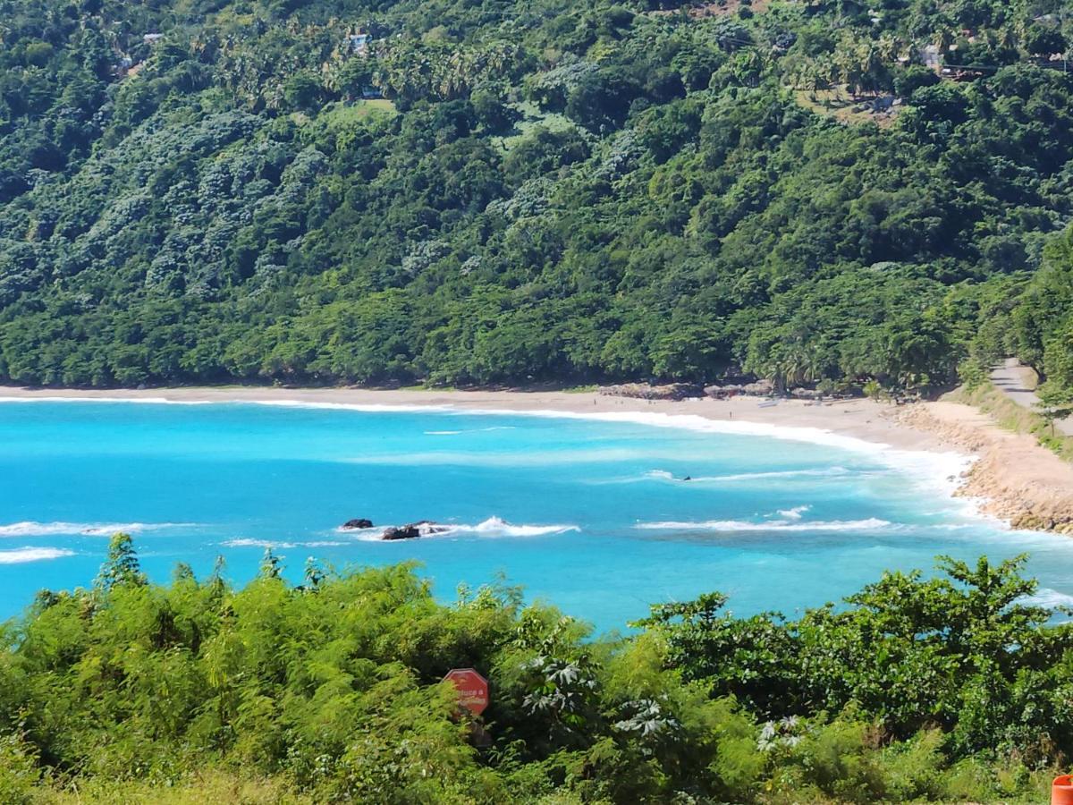 Beachfront Apartment, Quiet 4 Beds, 1 Bath, Ac, Wi-Fi, Hot Water, In Paraiso Near Los Patos Exteriér fotografie