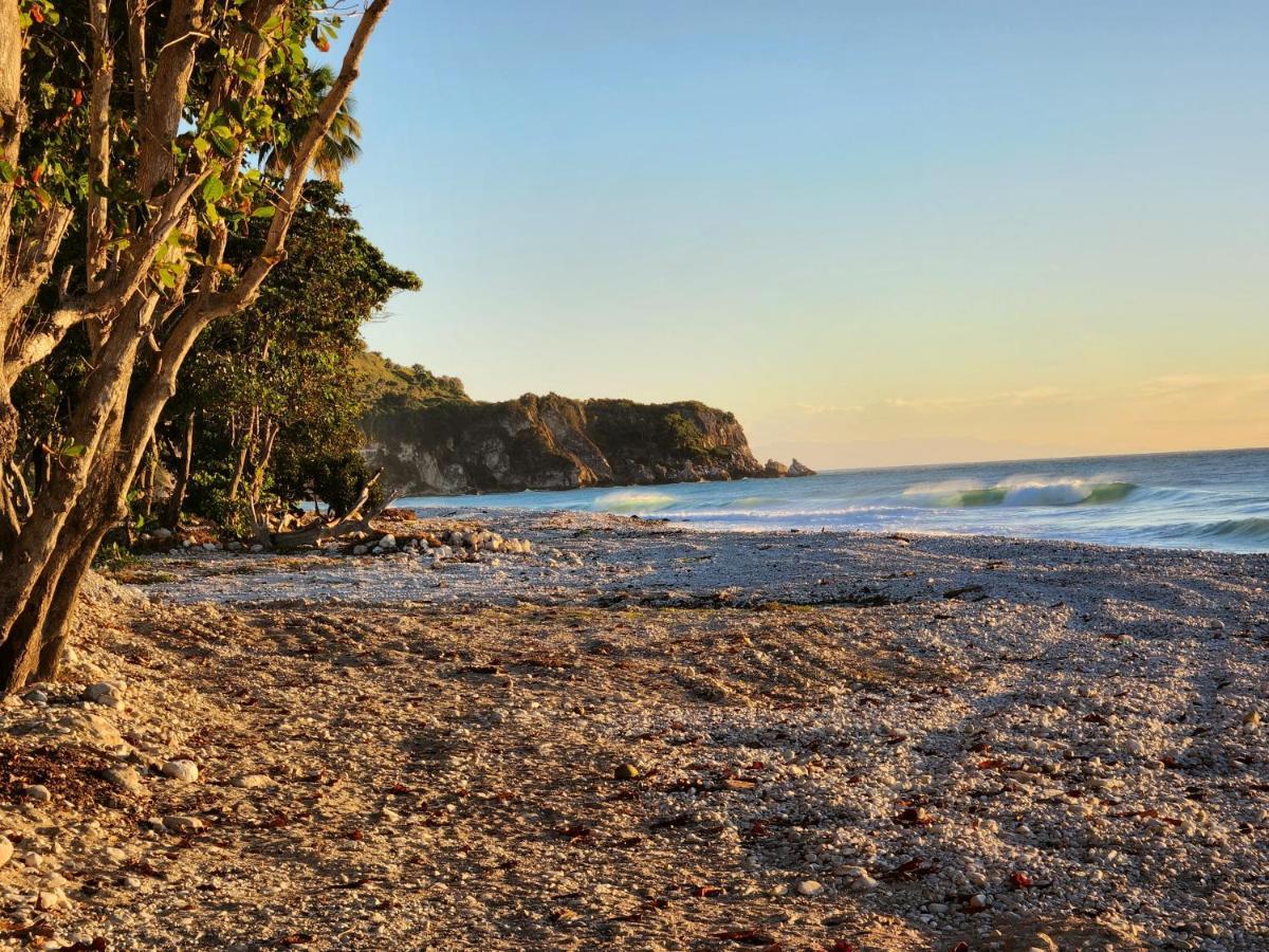 Beachfront Apartment, Quiet 4 Beds, 1 Bath, Ac, Wi-Fi, Hot Water, In Paraiso Near Los Patos Exteriér fotografie