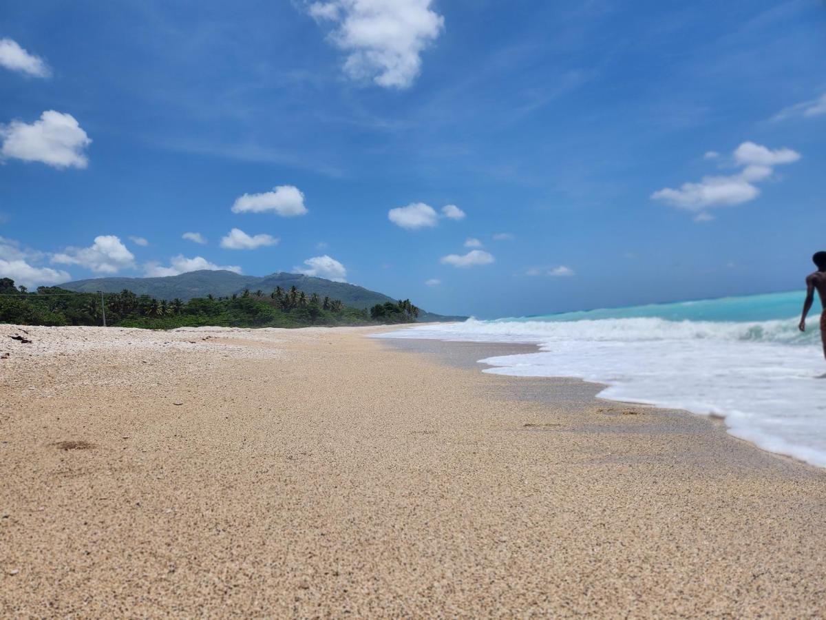 Beachfront Apartment, Quiet 4 Beds, 1 Bath, Ac, Wi-Fi, Hot Water, In Paraiso Near Los Patos Exteriér fotografie